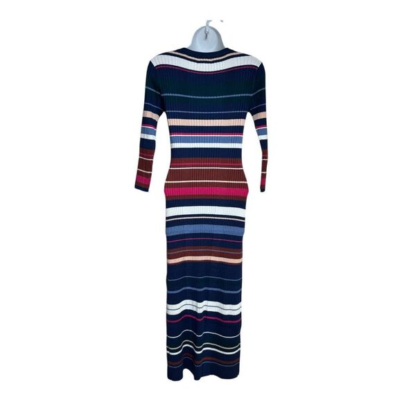 Maeve Anthropologie Lindsey Ribbed Maxi Dress X Small nwot - Picture 4 of 9